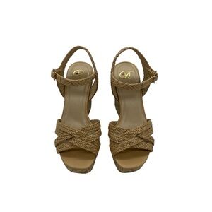 Women’s wedges ☀️ beige size 6